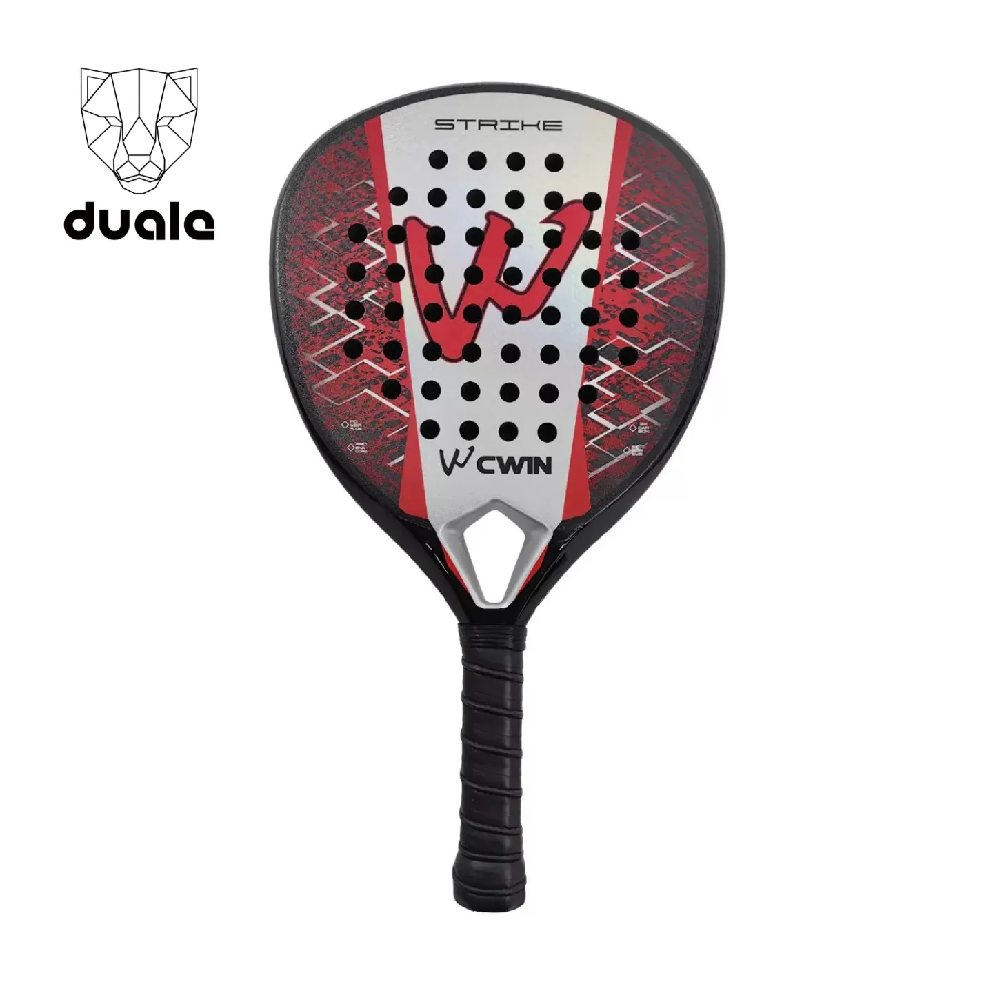 Фото Ракетка для падела DUALE FORCE 3K Carbon, с высоким балансом и сердцевиной из EVA, профессиональная, для мощного удара с точным контролем, турнирная модель 38 мм №1