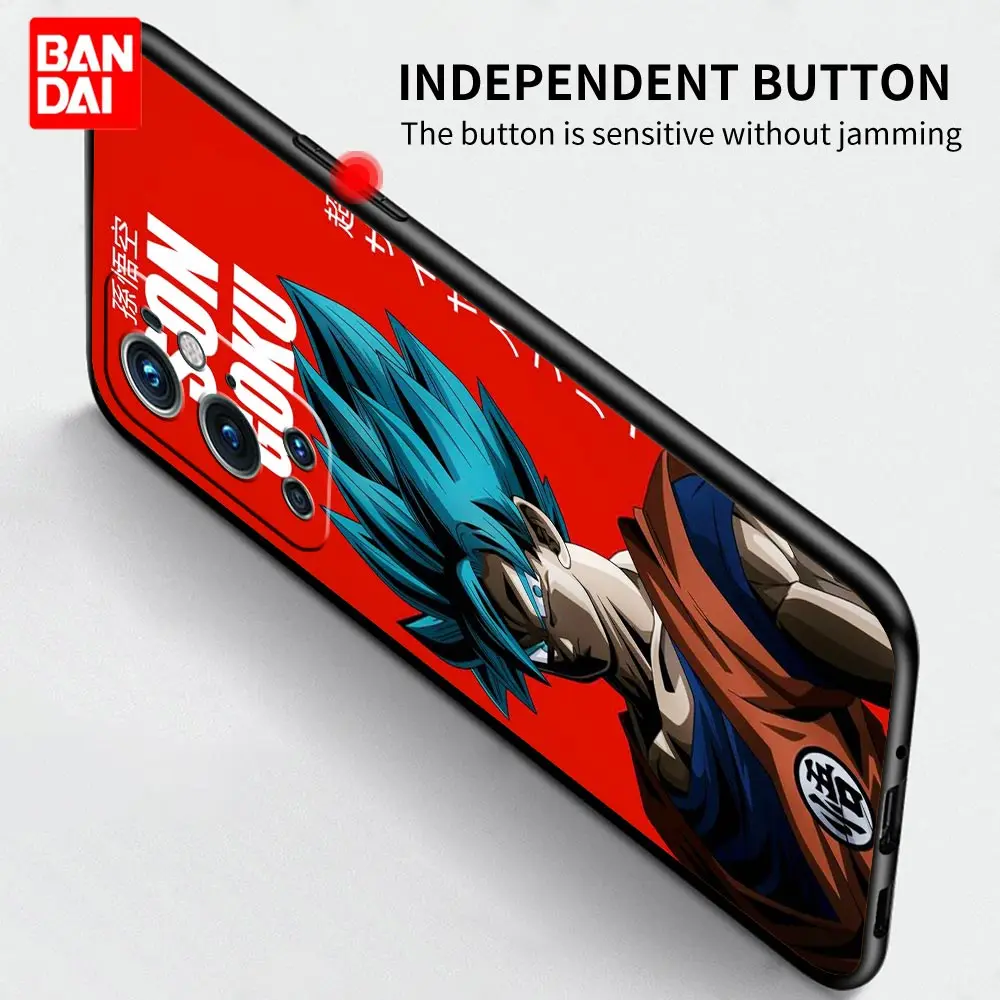 Чехол Dragon Ball аниме для OnePlus 8 8T 9 9R 9RT 10 Pro Nord CE N200 2 N100 N10 Черный силиконовый чехол |