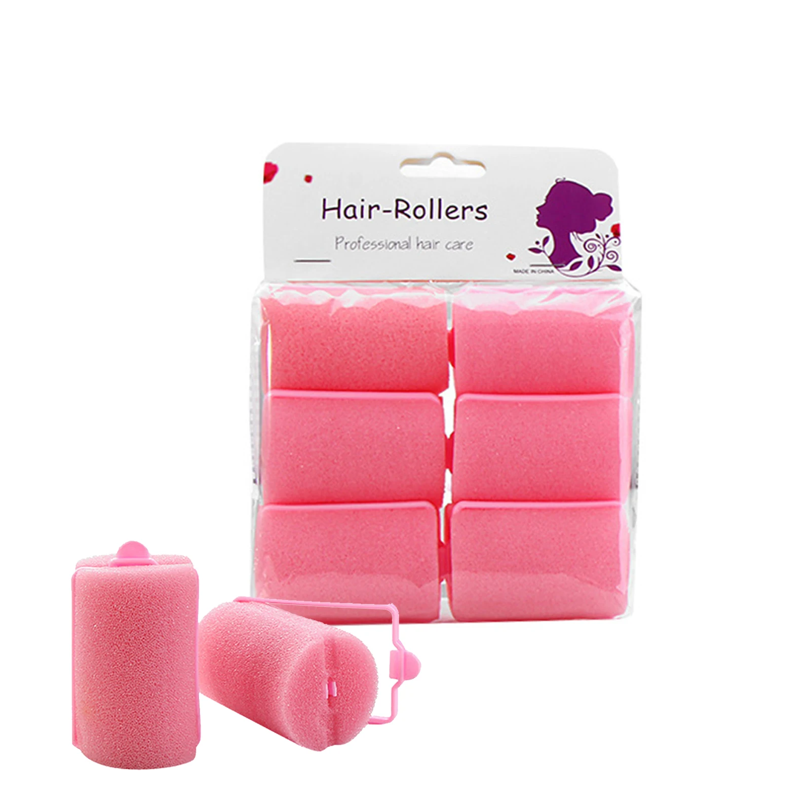 

Magic Sponge Foam Hair Rollers Styling Curlers Soft Sponge Foam Cushion Hair Rollers Curlers DIY Curls Hairdressing Tool