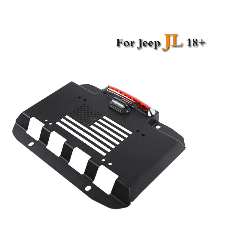 

Держатель запасного колеса для удаления наполнительной пластины, крышка вентиляционной пластины задней двери для Jeep Wrangler JK 2007-2017 JL 2018+, внешние аксессуары