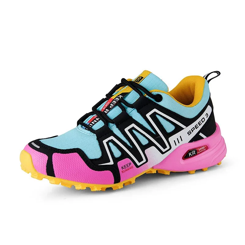 2023 Spring And Autumn New Outdoor Off Road Running Shoes Lightweight And Breathable Mountaineering Women's Shoes Hiking Shoes