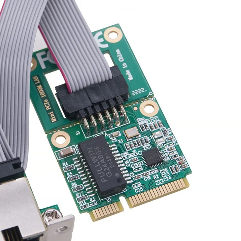 MPCIe Mini PCIe гигабитная сетевая карта для настольного ПК 1000M проводная RTL8111H/F