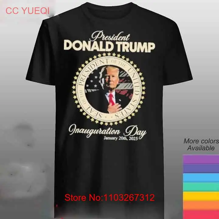 Рубашка президента Дональда Трампа на день Inaугуации футболка 47