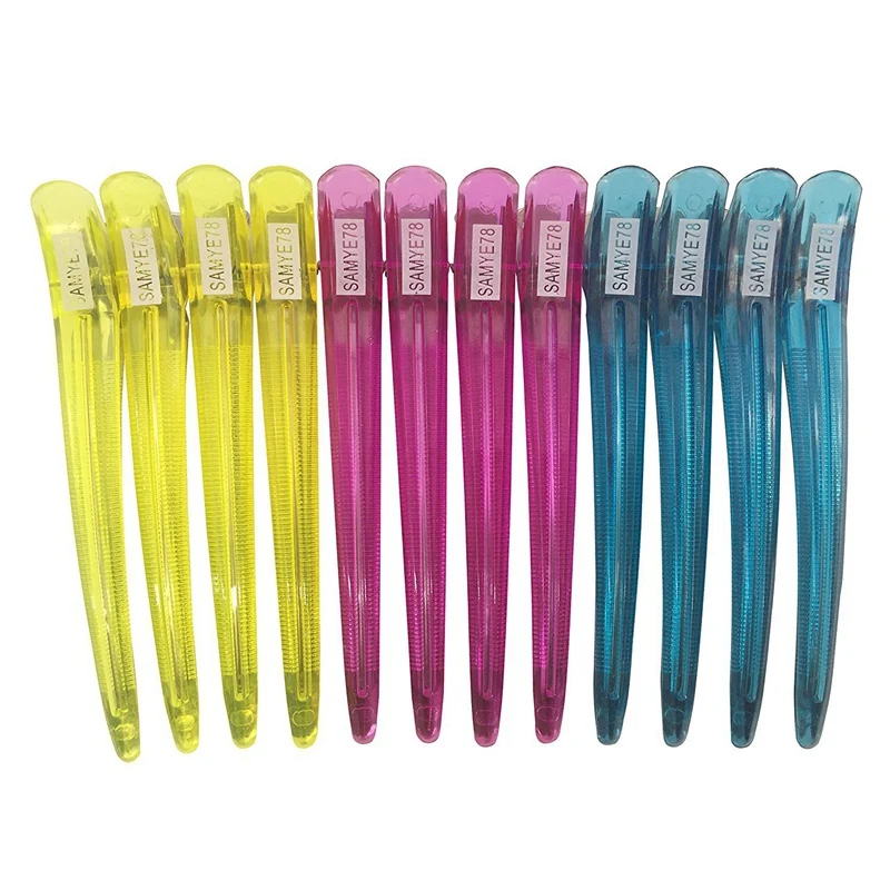 

12 шт., пластиковые аксессуары для волос