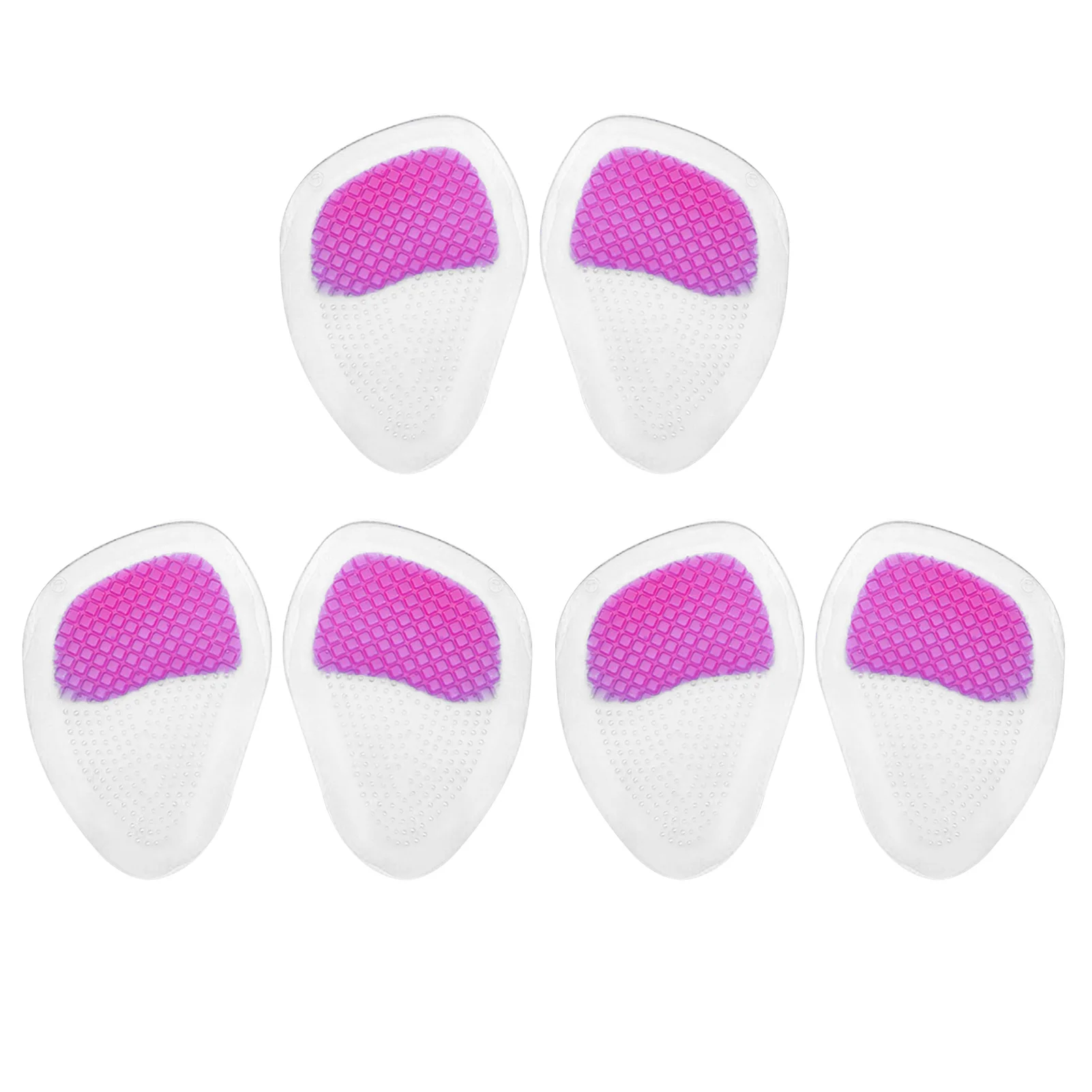 

3 пары, женские эластичные противоударные стельки на высоких каблуках