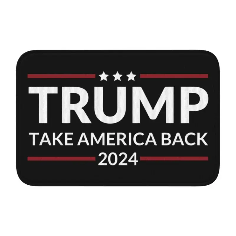 Пользовательский Коврик для входной двери с изображением Трампа американская