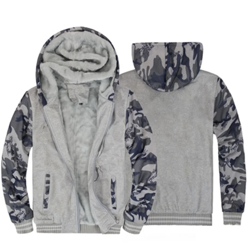 

Мужские свитшоты с капюшоном и камуфляжным принтом