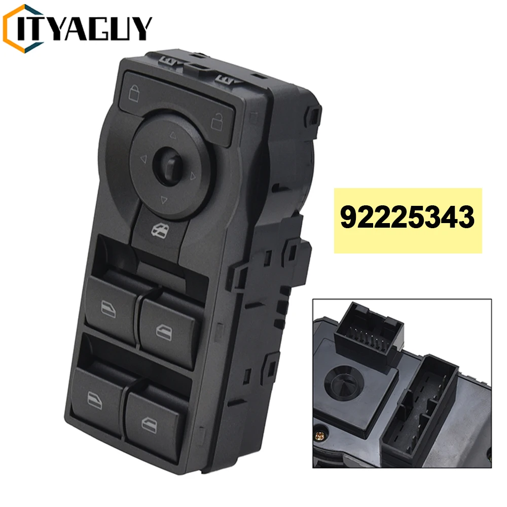 

92247215 автомобильные аксессуары, драйвер переключателя блокировки окна для Holden 92225343 Black 2008-2009 для Pontiac G8 GT GXP 4 Way