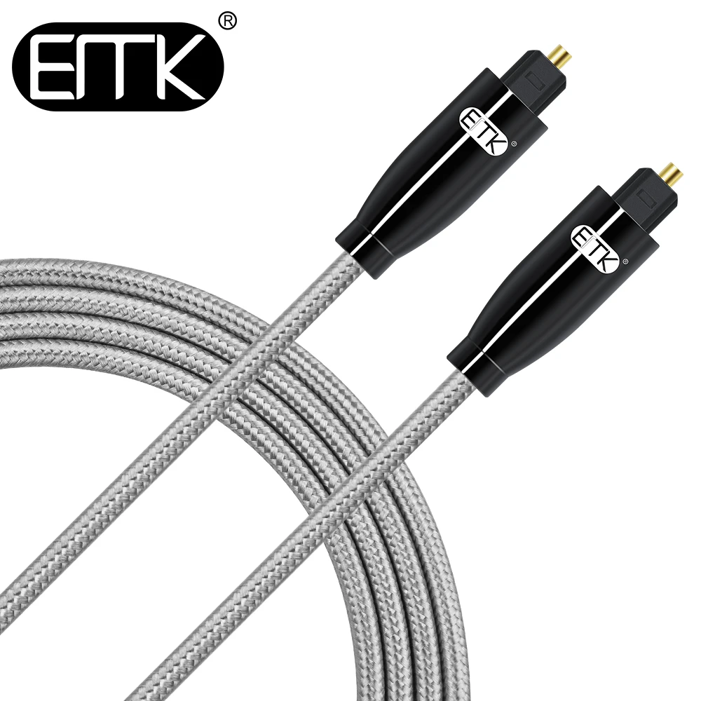 EMK оптический кабель 3 5 Mini Toslink to цифровой SPDIF волоконно-оптический аудио с