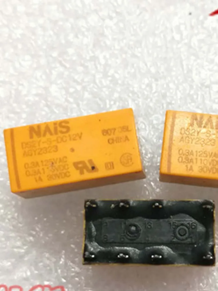 

Реле DS2Y-S-DC12V 12 В, 12 В постоянного тока, 8 контактов