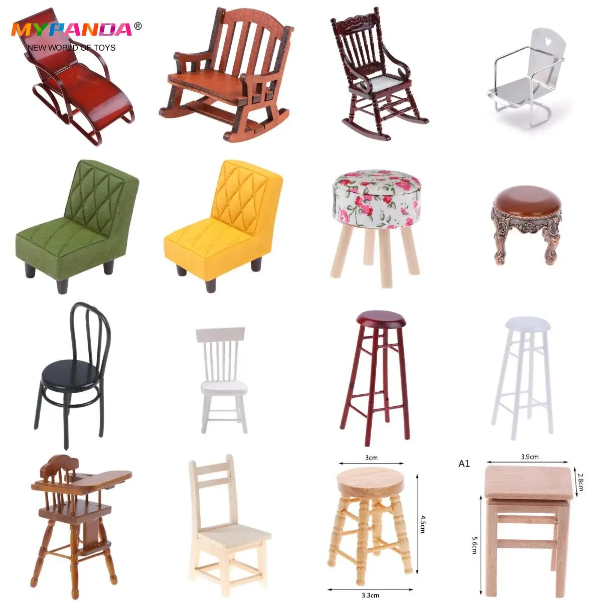 Furniture Model Toys For Simulation Dollhouse Furniture Toys  Dollhouse Miniature Accessories