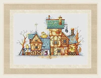 cross stitch kits cross stitch kit embroidery threads for embroidery set christmas gorgeous little house 1 49 36 embroidery