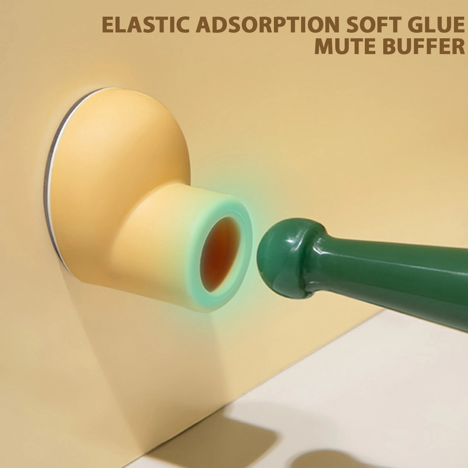 

Креативная Противоударная дверная всасывающая бытовой пробойник Бесшумная дверная пробка для кухни спальни ванной комнаты Простая устано...