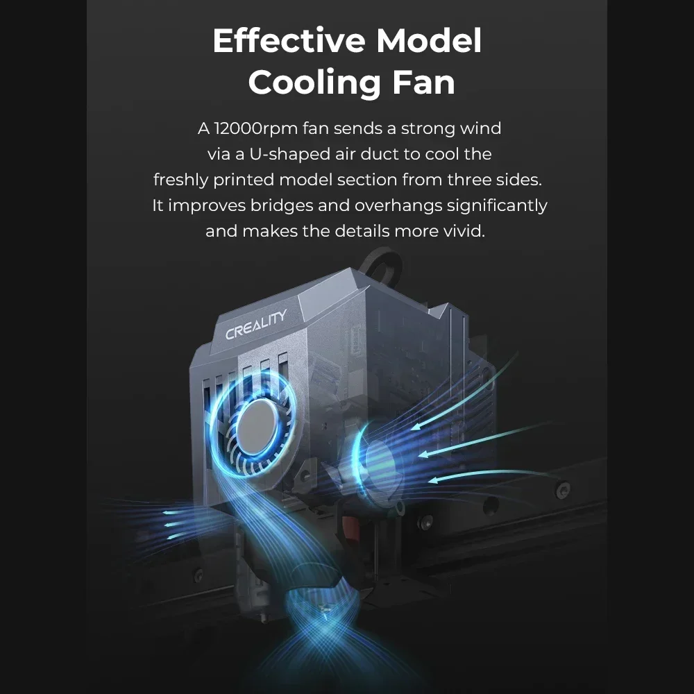 3D-принтер CREALITY CR-10 SE 600 мм/с скорость печати модернизированная Sprite прямая