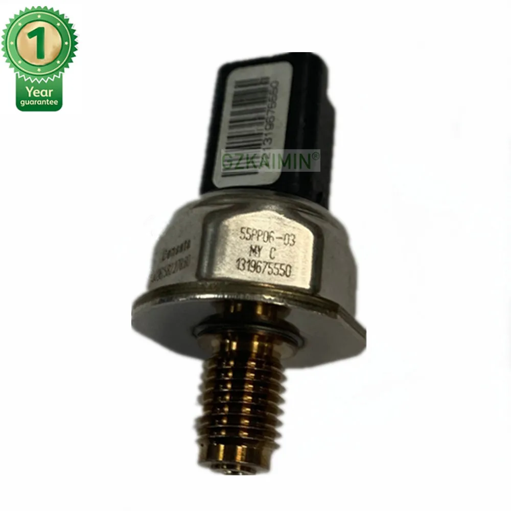 

Fuel Rail Pressure Sensor OEM 55PP06-03 96.582.278.80 1920GW For Citroen C1 C2 C3 C4 Xsara Berlingo Dispatch Picasso 1.4 1.6 HDI