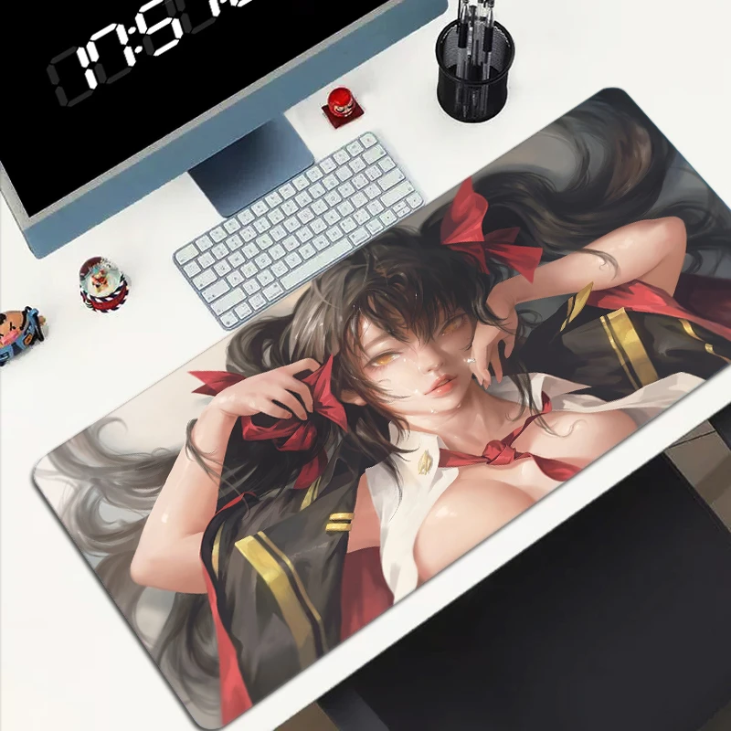 

Xxl Mouse Pad Honkai Impact 3 Pc Gamer Cabinet Desktop Table Mat Gaming Accessories Keyboard Computer Mousepad Elysia Deskmat 3d