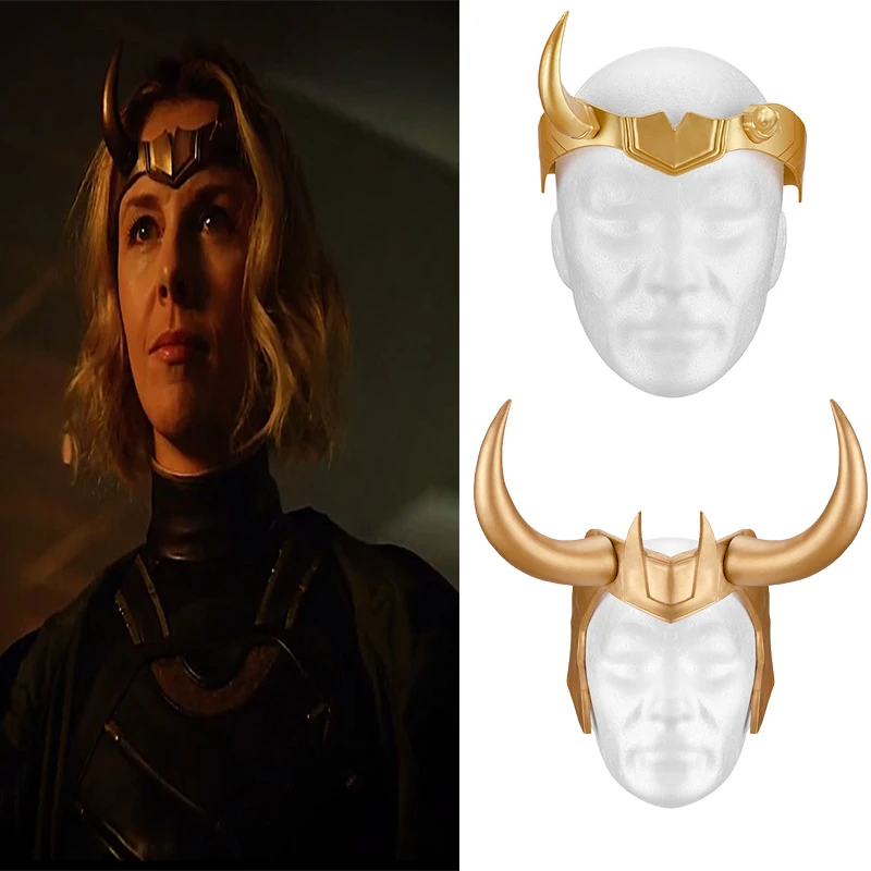 

Шлем для косплея Loki, маска, головной костюм супергероя, костюмы для Хэллоуина, реквизит, маски для вечеринки, реквизит для детализации, повяз...