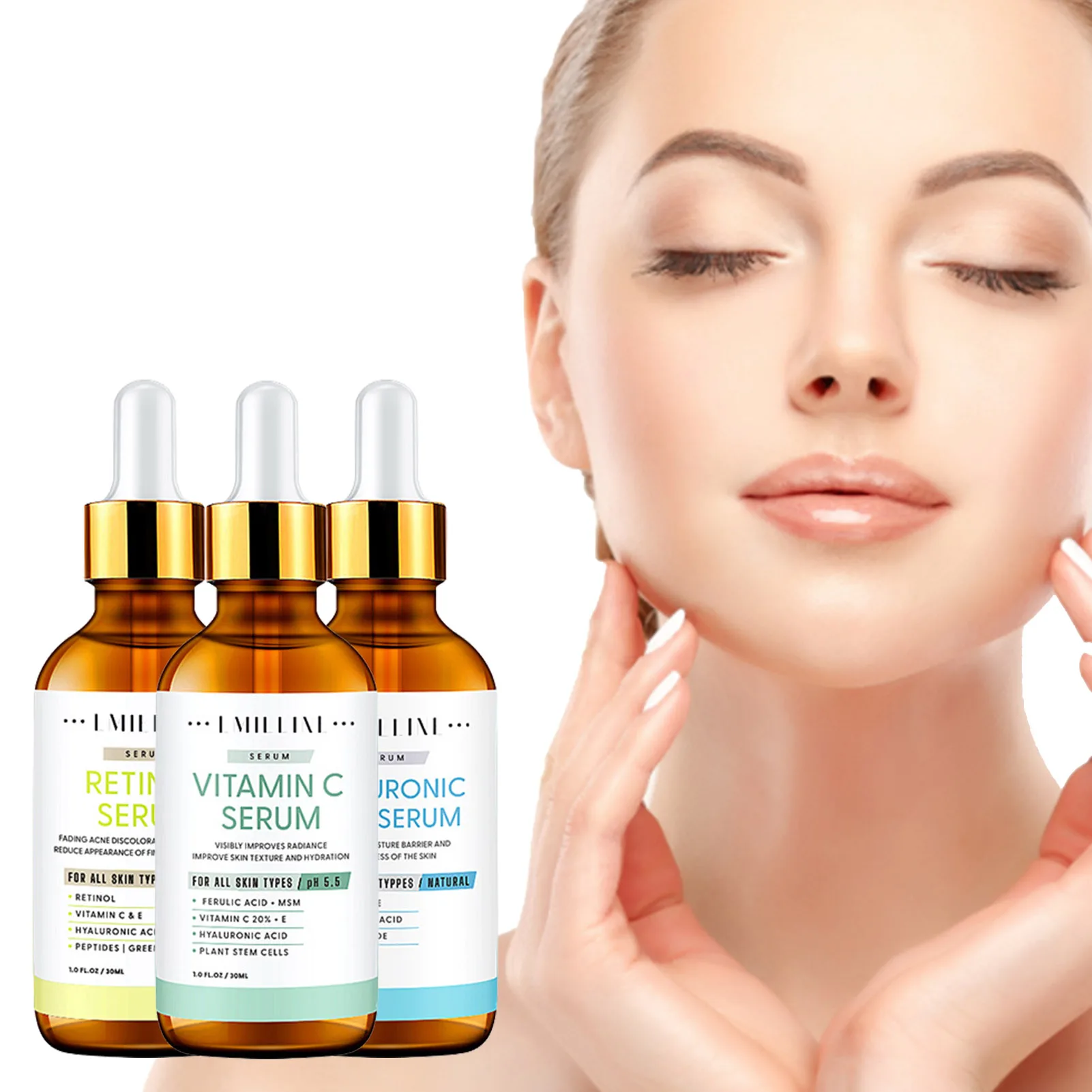 

Retinol-Essence For Face Anti-Aging Essence & Dark Spot Corrector Retinol Essence Hyaluronic Acid Essence Hydrating &