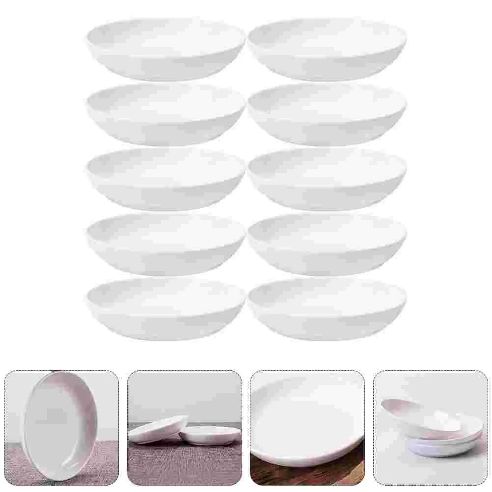

Tray Paletteink Watercolor Mixing Painting Dish Plate Calligraphy Brush Sauce Chinese Oilbowl Holder Serving Pigment Bowls Side