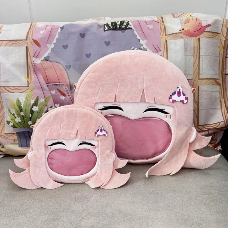 Аниме игра Danganronpa Nanami ChiaKi Kawaii лицо косплей плюшевый Itbag Лолита женская сумка на