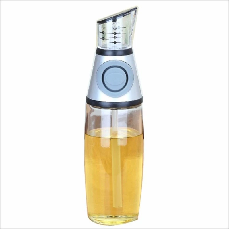 

Kitchen Oil Dispenser Press and Measure Oil Dispenser Bottle Practicality Gift