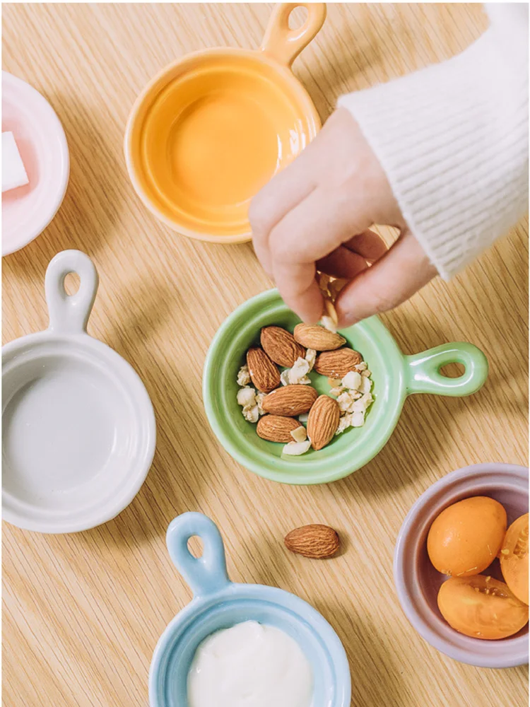 

6 шт., Керамическая Мини-тарелка в японском стиле