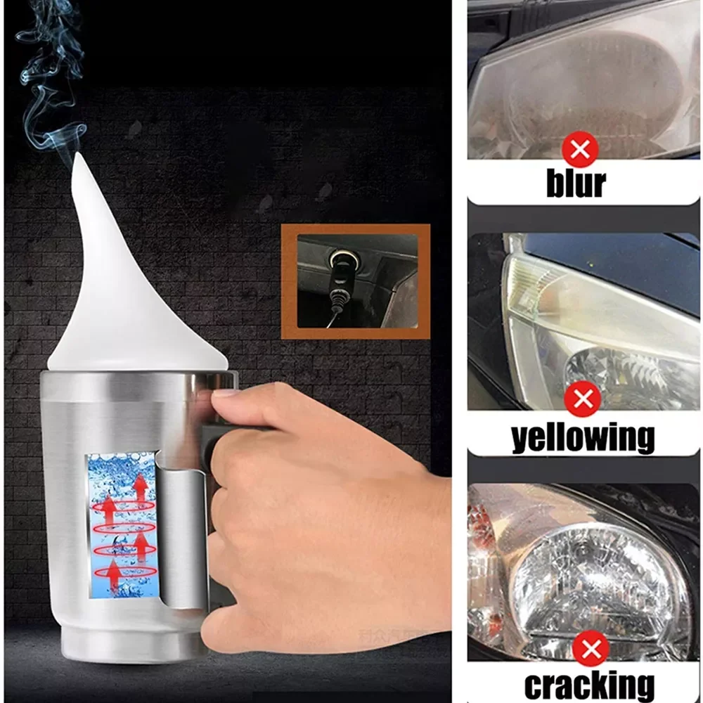 

Wipes Renovation Kit Light Restoration Vape Evaporator Headlight Recovery Car Headlight Repair Lamp Regeneration Set