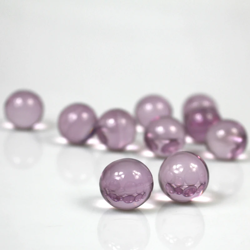 

Circular 3.9g Bath Oil Beads Berry Purple Floral Fragrance Bath Pearls SPA Massage Essential Oil 2cm