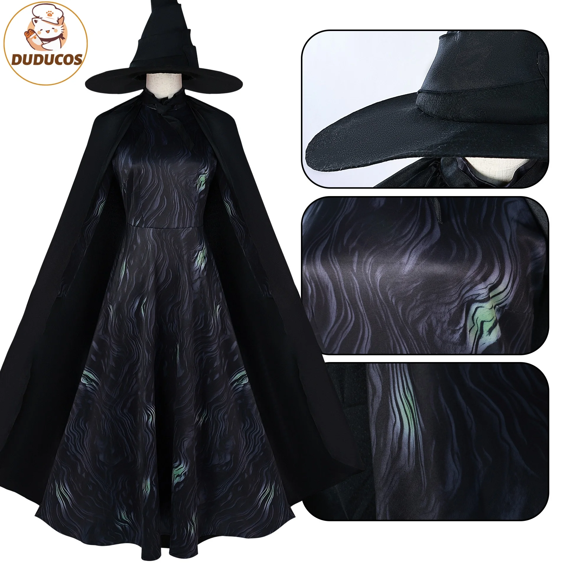 Wicked Glinda Elphaba Косплей Костюм Розовое Платье Принцессы Ведьмы Для Женщин Девушка