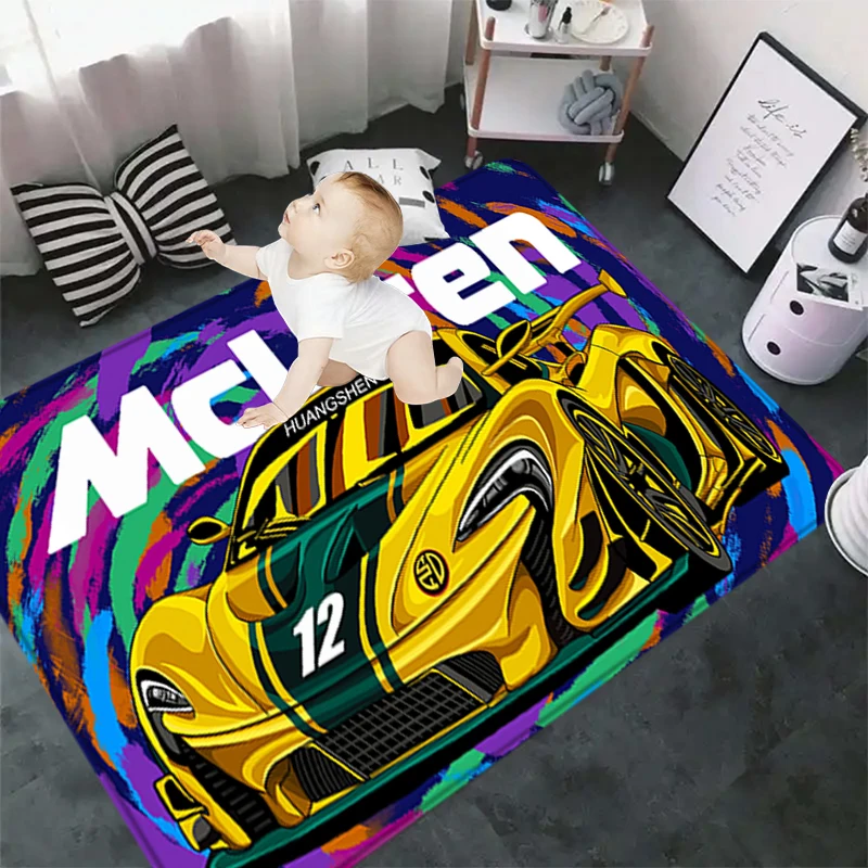 

Living Room Carpet Super Coupe Illustration Welcome Entrance Doormat Bathroom Mat Floor Foot Rug Decor GT Sports Car Boot Carpet