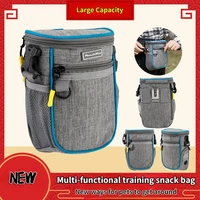large capacity reflective pet training bag waterproof multi functional training snack bag portable dog food bag dog supplies
