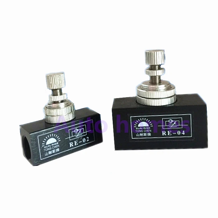 

Пневматический клапан с контролем скорости потока воздуха RE-01/02/03/04 воздушный обратный клапан