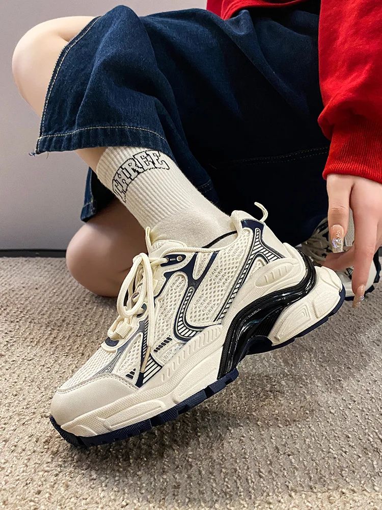 Mr Co Sneakers Spring New Tide Fashion Students Ultra Light Fire Restoring Ancient Ways Breathable Comfortable Running Shoes