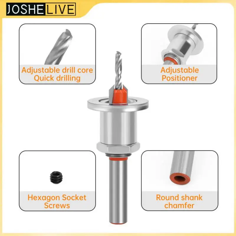 

Milling Cutter 2.8/3.0/3.2/3.5/4.0mm Shank Countersink Drill 8/10mm Hole Hss Drill Bit Tools And Gadgets Router Bit Demolition