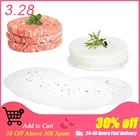 500 шт 10 см 11 СМ Круглая бумага для выпечки силиконовая бумага для выпечки круглая антипригарная жаростойкая печь для барбекю Patty Аксессуары для выпечки гамбургеров