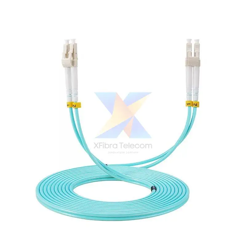 Оригинальный многомодовый дуплексный оптоволоконный Соединительный шнур OM3 LC-LC