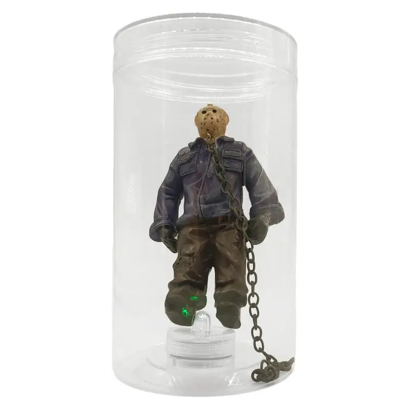 

Horror Movie Figurine Resin Lamp Halloween Souvenir Night Light Household Decorative Light Ornament Collectible Crafts Gifts