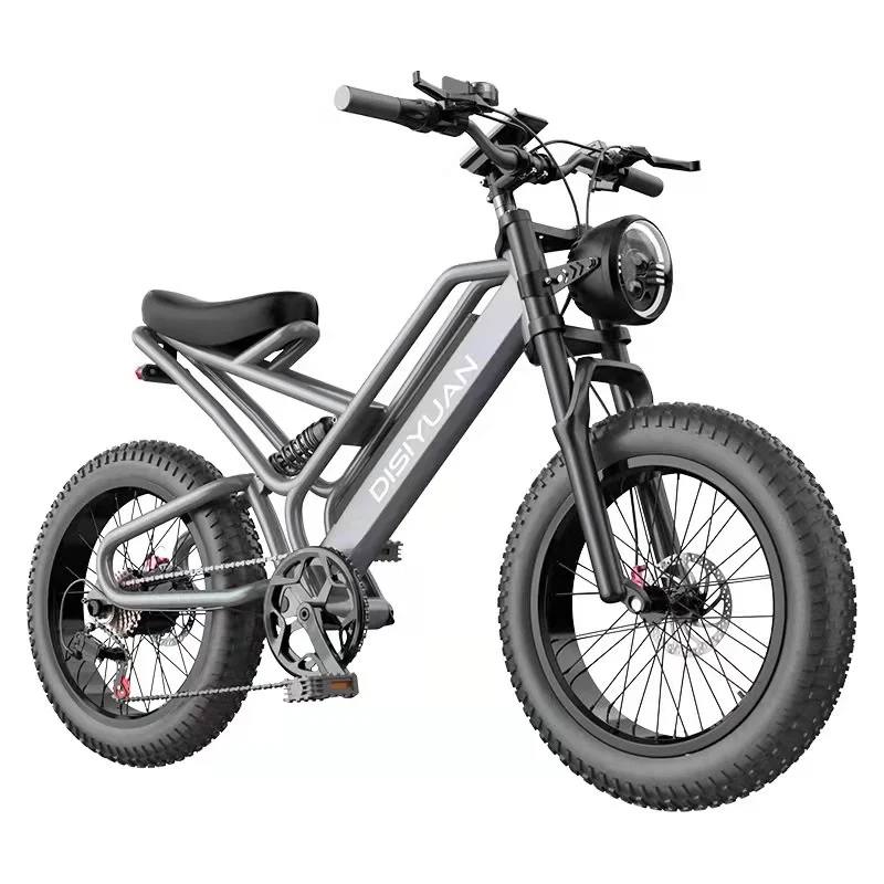 

Customizable Full suspension MTB mountain ebike 26*4.0 inch 48v 14.5 Ah battery bafang mid drive motor fat tire electric bike