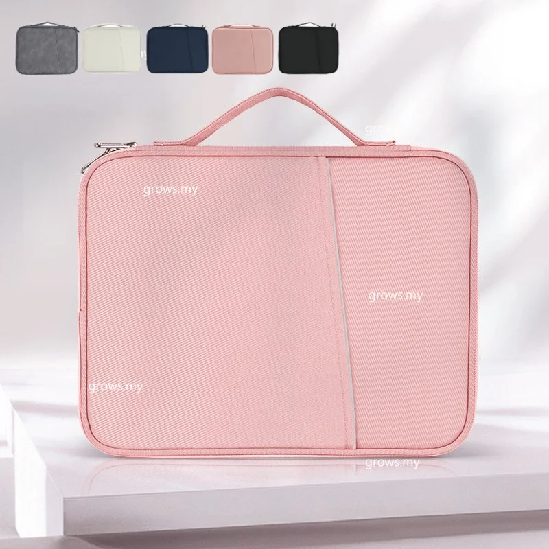 

Multi-function Handbag For Huawei MatePad 11.5 2023 SE 10.4 10.8 Pro 11 T10s C5e T5 10.1 Sleeve Bag with Front Pocket Handbag