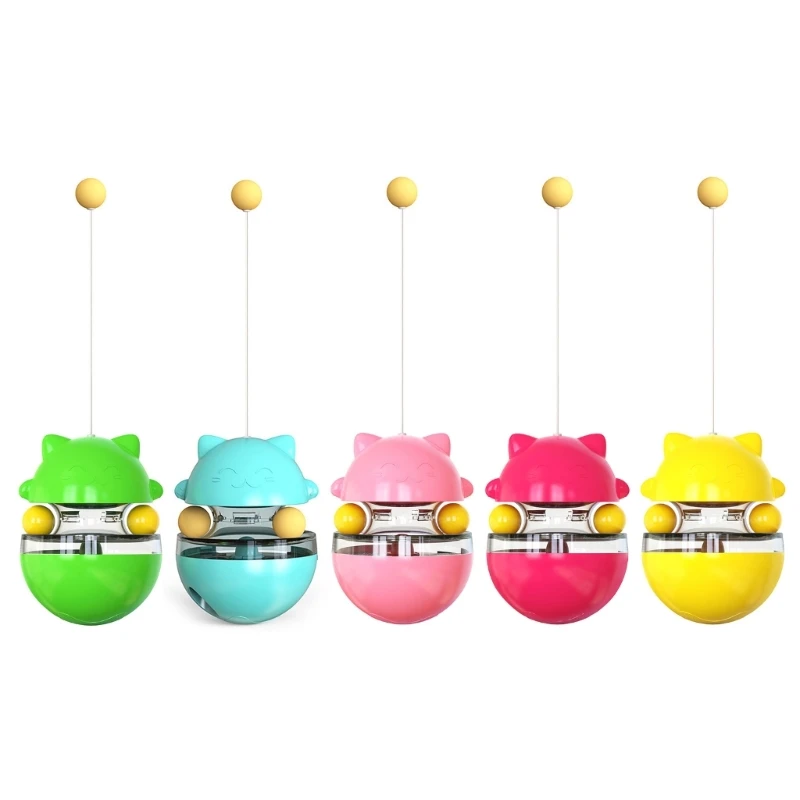 

Chasing Bell Tumbler Toy Colorful Fall-resistant Spring Pet Playing Supplies