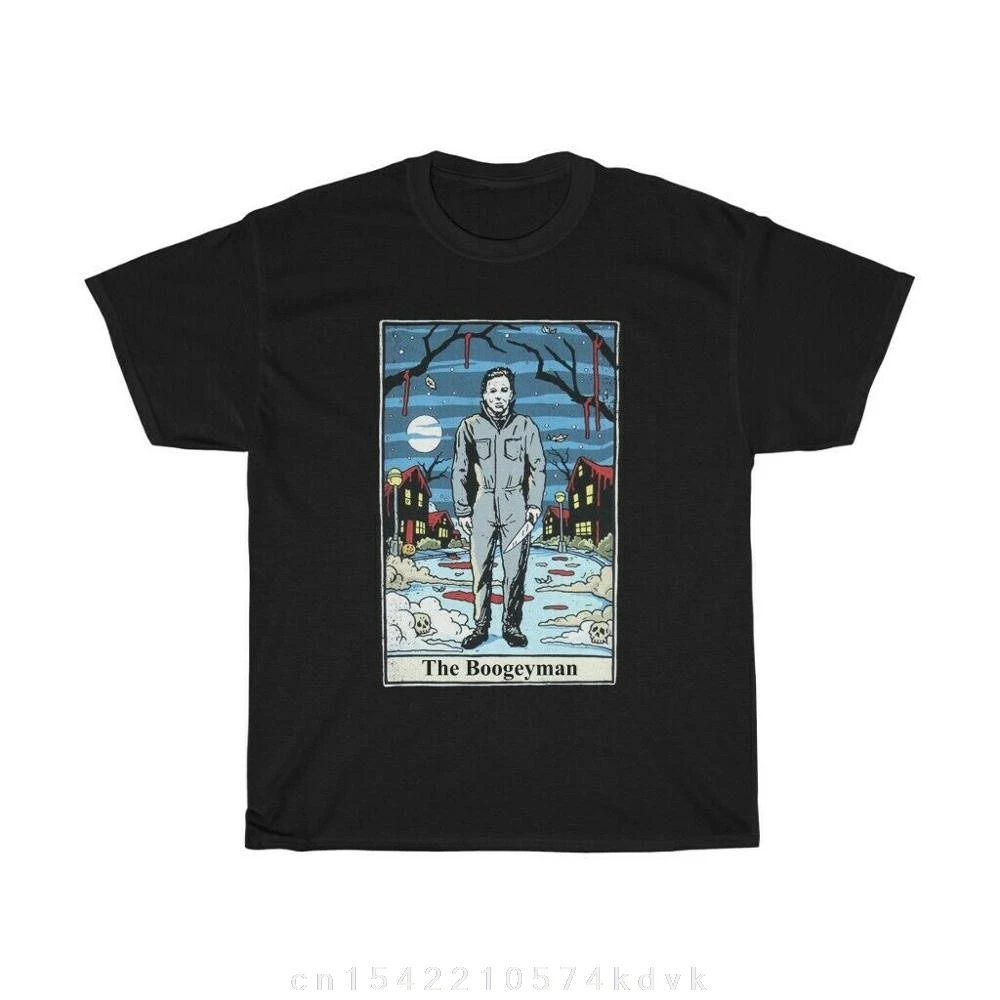 Футболка унисекс с изображением Майкла Майерса Таро