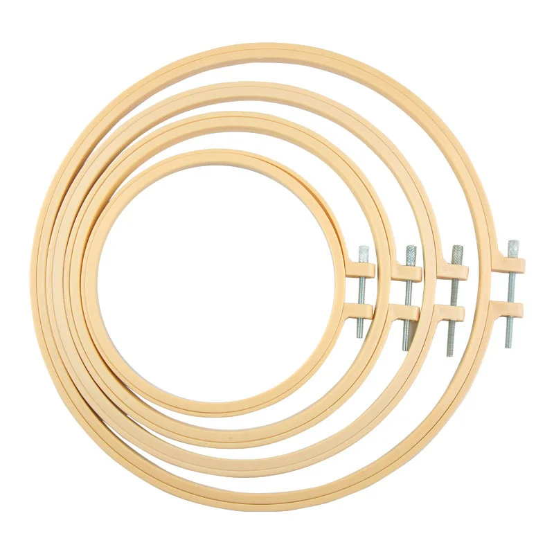 

Швейный инструмент, круглые обручи для вышивки, пластиковые обручи для вышивки, кольца для рукоделия, иглы для вышивки крестиком, инструмент для рукоделия