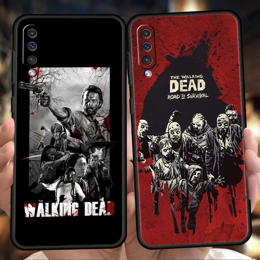 

The Walking Dead Phone Case for Samsung Galaxy A42 A22 A12 5G A02 A03 A04 A04S A50 A70 A10 A20 A30 Silicone Cover Shell Capa Bag