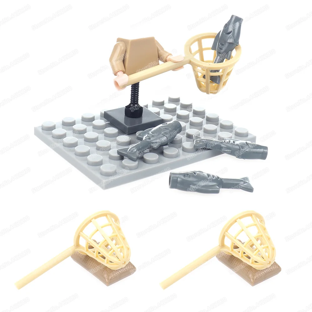 Строительный блок в сборе инструмент Moc Capture сетчатые фигурки оборудование