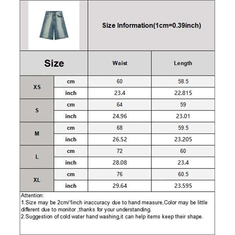 Шорты женские джинсовые в стиле ретро повседневные брюки с широкими штанинами