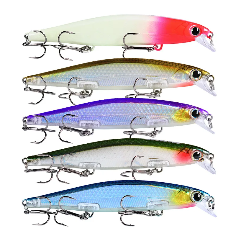 

Submerged Minnow Finshing Lures 11cm 14G Bionic Plastic Hard Bait Bait Lure Topmouth Culter Killing Minnow Lure Fishing Gear