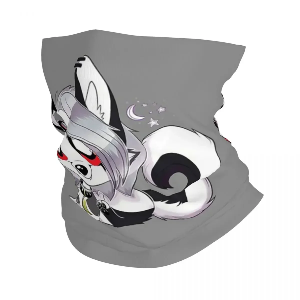 Бандана Helluva Boss Loona гетры с принтом маска шарф многофункциональная повязка на