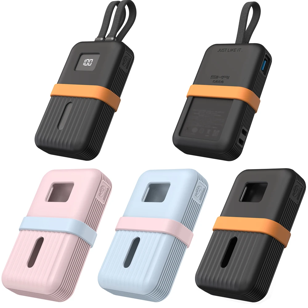 Фото Силиконовый чехол для Anker 10 000 мАч 30 Вт/10 000 мАч 35 Вт/20 000 мАч 30 Вт/20 000 мАч 35 Вт Power Bank противоударный защитный чехол №2