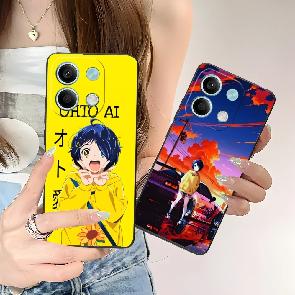 Чехол для мобильного смартфона Wonder Egg Xiaomi POCO M6 M5 M4 M3 X6 X5 X4 X3 F6 F5 F4 F3 F2 C40 Pro GT 5G черный