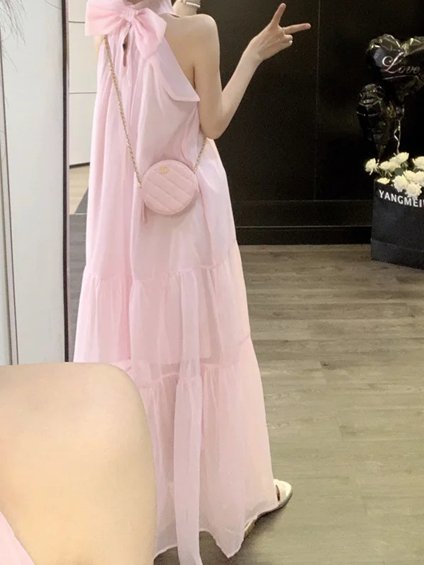 Приталенное платье для девушек Lazy Desire соляная Милая женская одежда лето 2024